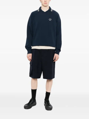 SPORT b. by agnès b.  varsity raglan sweatshirt