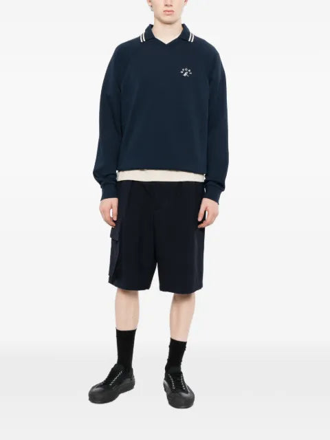 SPORT b. by agnès b.  varsity raglan sweatshirt