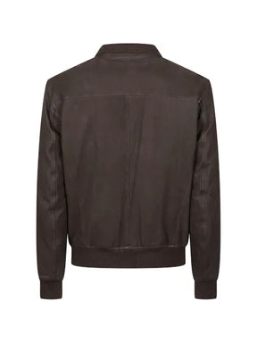 Stewart zip-up leather jacket