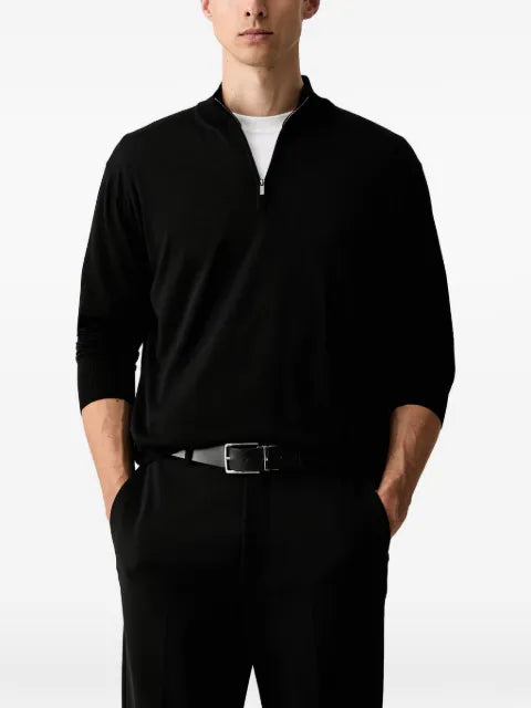 Paul & Shark quarter-zip knitted sweater