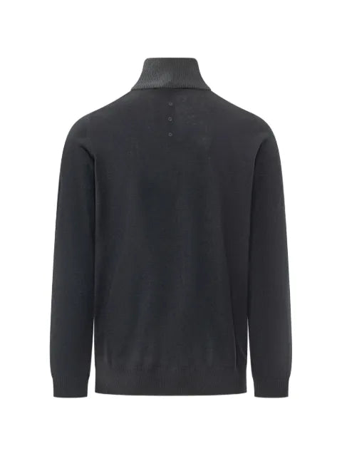 Premiata quarter-zip wool sweater