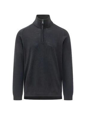 Premiata quarter-zip wool sweater