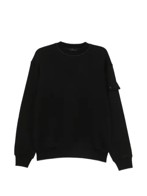 Stone Island logo-patch sweater