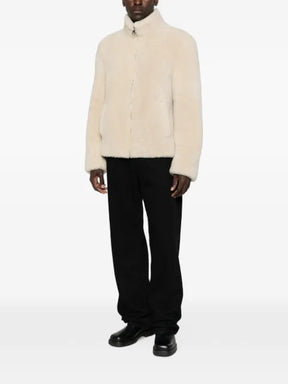 ERALDO high-neck shearling jacket