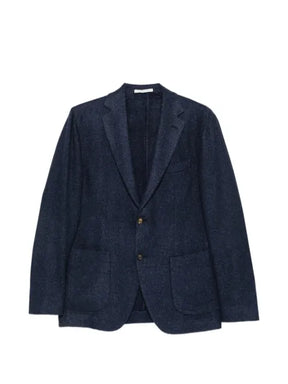 Eleventy single-breasted notch-lapel blazer 