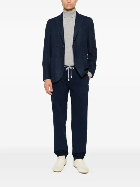 Eleventy single-breasted notch-lapel blazer 