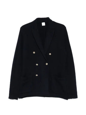 Eleventy double-breasted knitted jacket