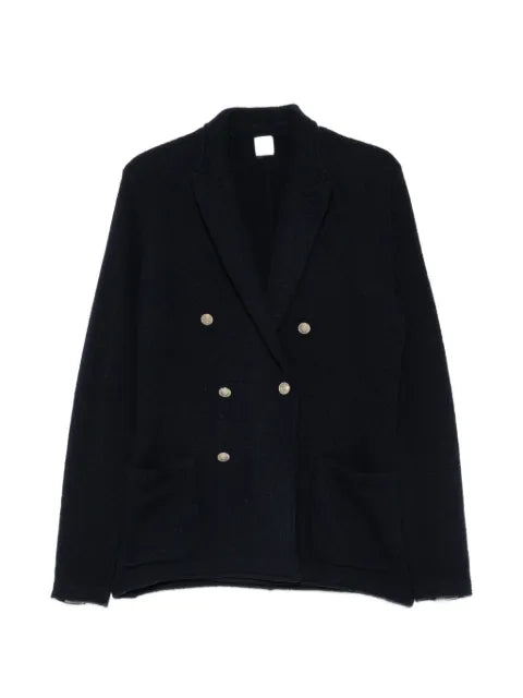 Eleventy double-breasted knitted jacket