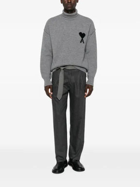 AMI Paris Ami de Coeur roll-neck sweater