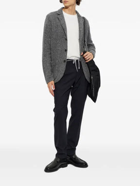 Eleventy patch-pocket cardigan
