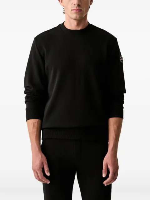 Colmar logo-patch crew-neck sweatshirt