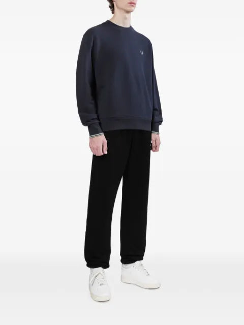 Fred Perry embroidered-logo sweater