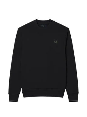 Fred Perry Laurel Wreath embroidered sweater