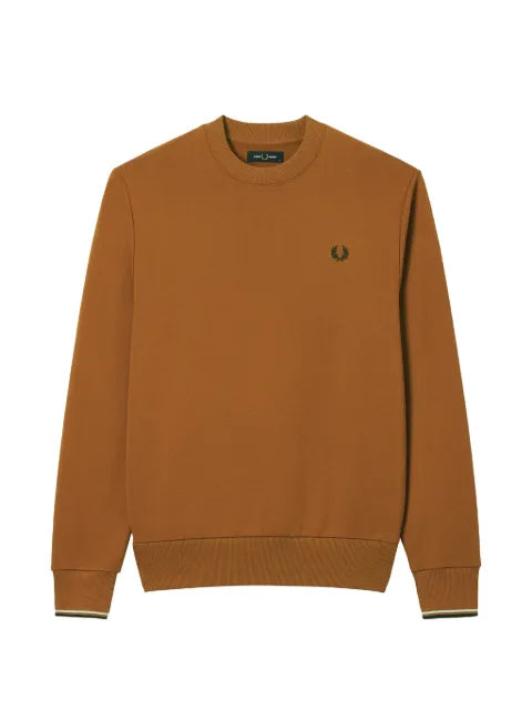 Fred Perry Laurel Wreath embroidered sweater