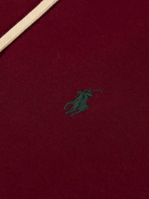 Polo Ralph Lauren logo-embroidered drawstring hoodie