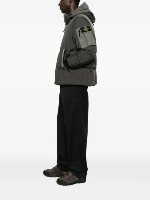 Stone Island logo-patch jacket