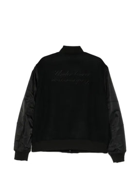 Undercover heart-patch varsity jacket