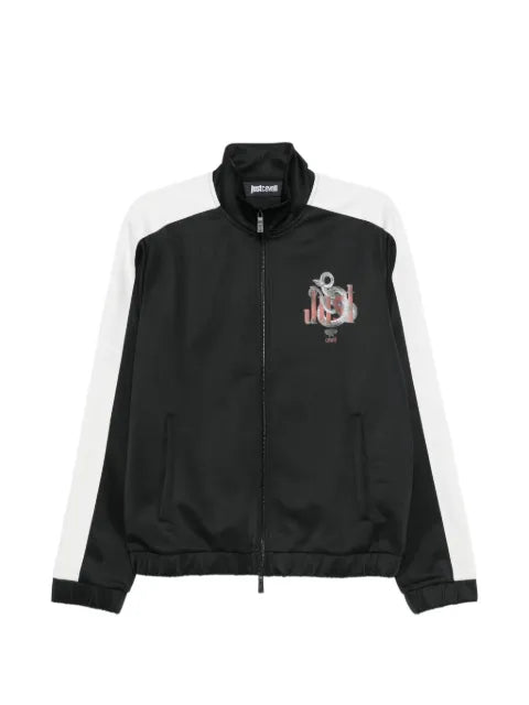 Just Cavalli logo-print track jacket