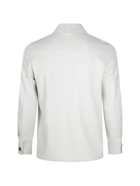 Eleventy button-up shirt jacket