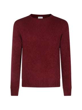 04651 / A TRIP IN A BAG crew-neck bouclé-knit sweater