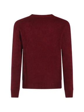 04651 / A TRIP IN A BAG crew-neck bouclé-knit sweater