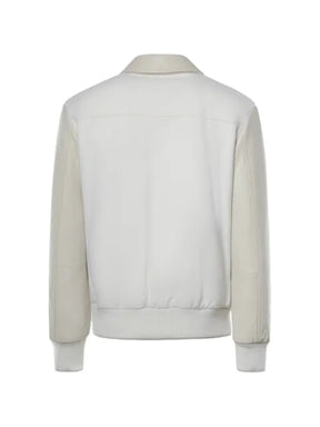 Eleventy panelled press-stud jacket