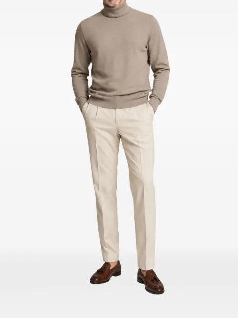 FRANZESE COLLECTION David Beckham ribbed-knit turtleneck sweater