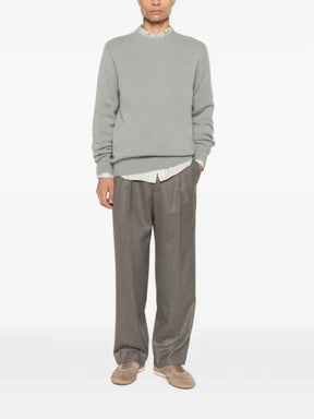 Soft Goat ribbed-knit sweater