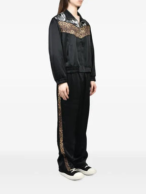 Ernest W. Baker Cheetah Rose track jacket