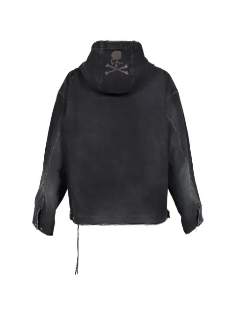 Mastermind World distressed hooded jacket