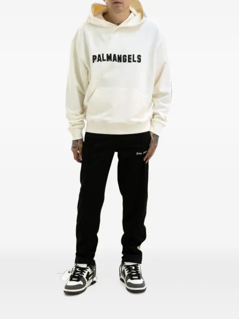 Palm Angels logo-print hoodie
