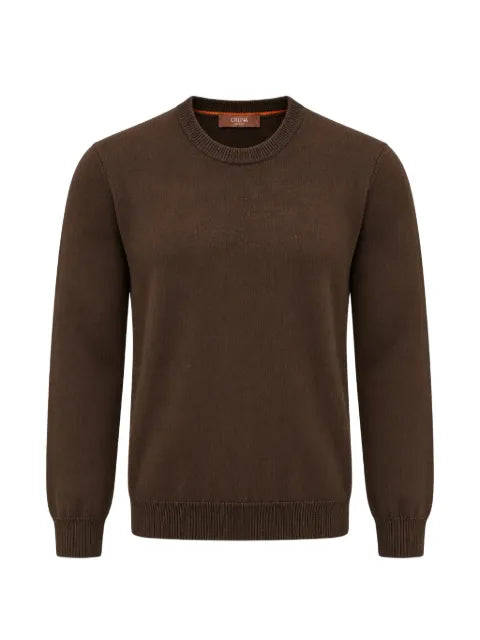 Cruna crew-neck raglan-sleeve sweater