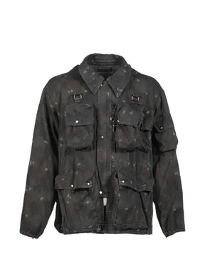 DAIRIKU camouflage-print hooded jacket