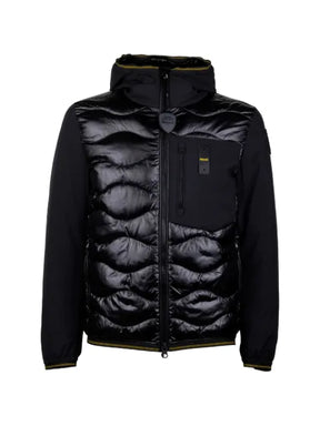 Blauer quilted hooded jacket