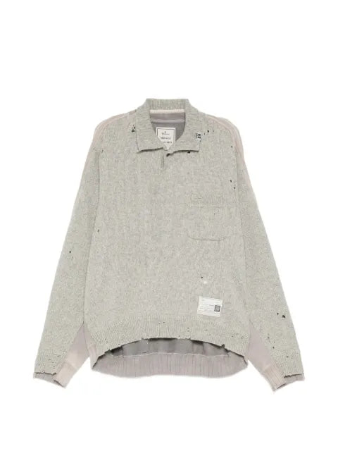 Maison MIHARA YASUHIRO sweatshirt combined sweater