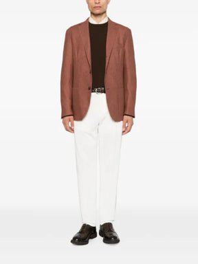 Eleventy single-breasted notched-lapels jacket