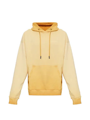 Off-White logo-print cotton hoodie