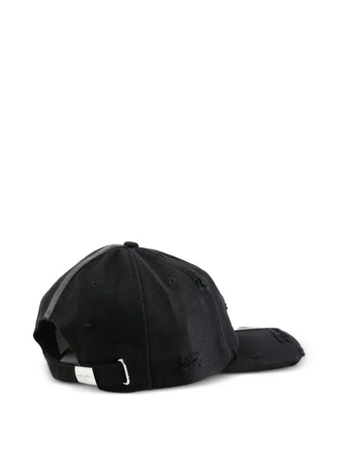 Matières Fécales Baseballkappe im Distressed-Look