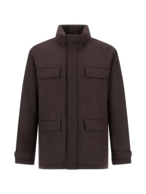 Herno flannel field jacket