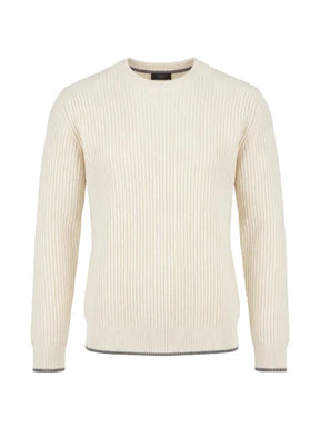 Peserico ribbed-knit crew-neck sweater