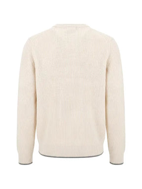 Peserico ribbed-knit crew-neck sweater