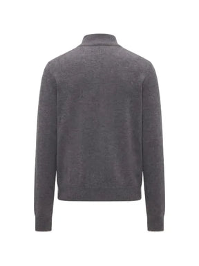 Peserico zip-up knitted cardigan