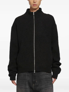 Song For The Mute zip-up funnel-neck jacket