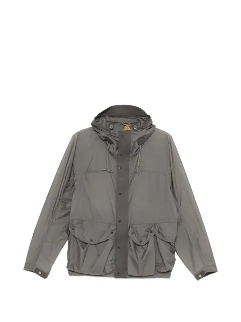 Ten C hooded flap-pocket jacket