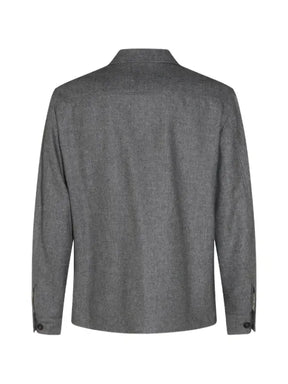 Eleventy flap-pocket shirt jacket