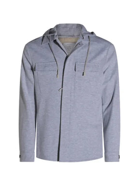 Eleventy hooded chest-pocket jacket