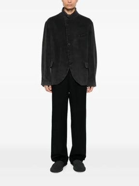 Avant Toi high-neck button-up blazer