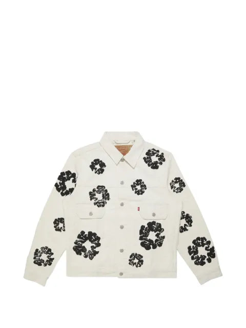 Denim Tears x Levi's wreath-print denim jacket