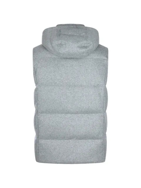 Eleventy hooded padded gilet