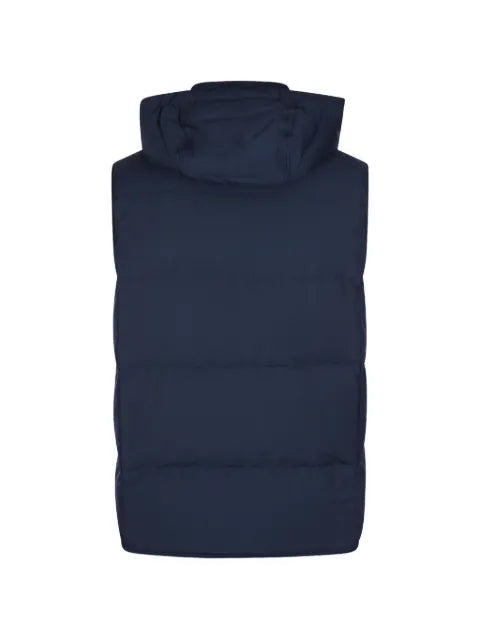 Eleventy hooded padded gilet
